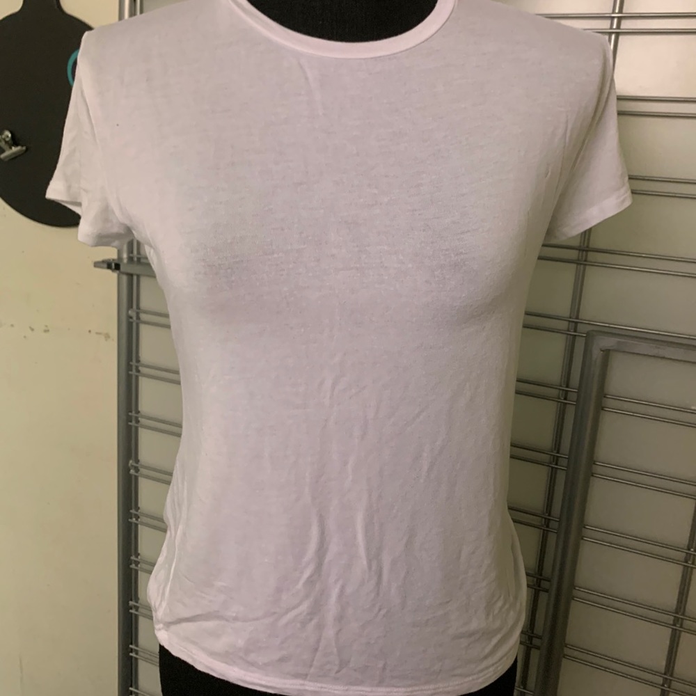 Plain white Zara t-shirt